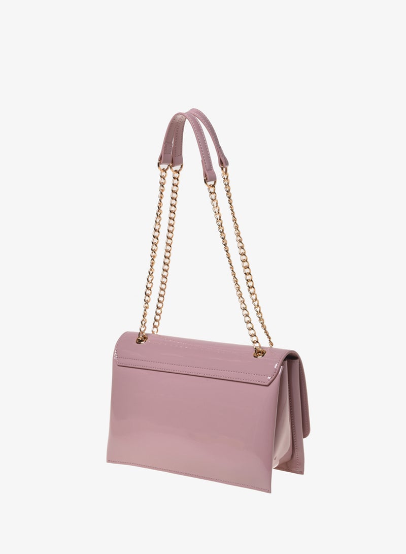 Love Moschino Enameled logo Crossbody Bag - Image 3